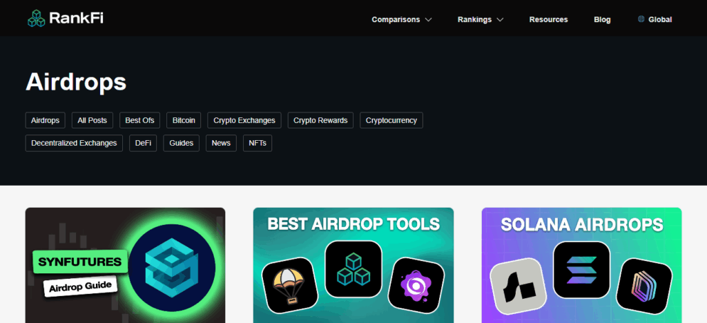 RankFi Airdrops