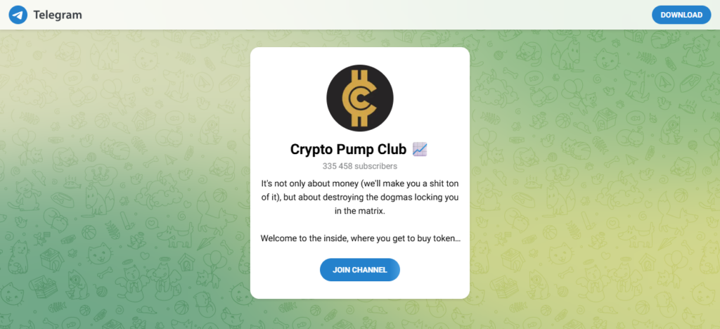 Crypto Pump Club