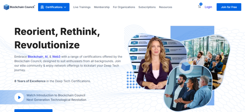 Blockchain Council PR