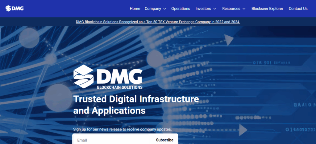 DMG Blockchain Solutions