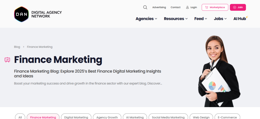 Digital Agency Network Finance Blog