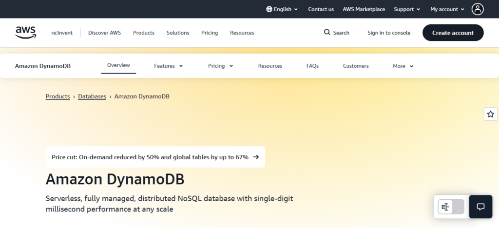 Amazon DynamoDB