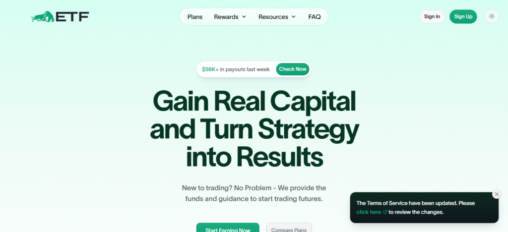 6. Elite Trader Funding