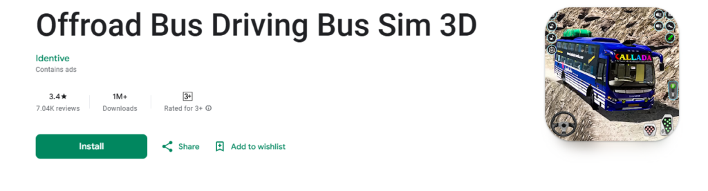 Offroad Passenger Bus Simulator