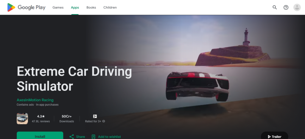 Extreme Car Driving Simulator