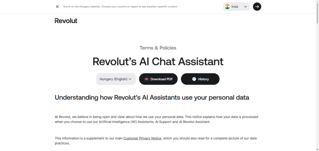 Revolut Subscriptions AI