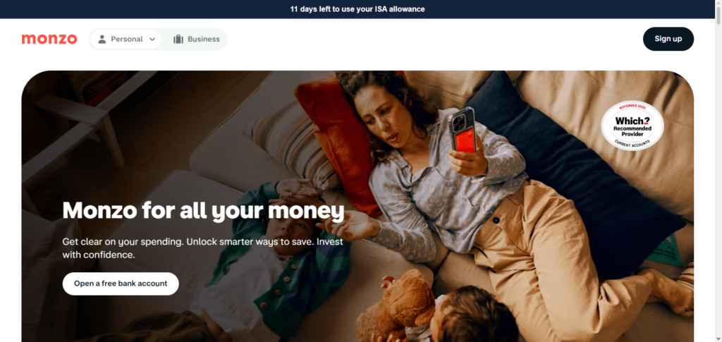 Monzo Smart Finance AI