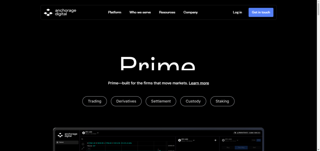 Anchorage Digital Bank