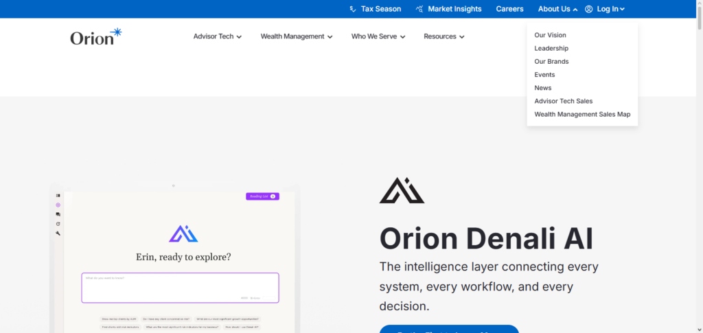 Orion Advisor AI