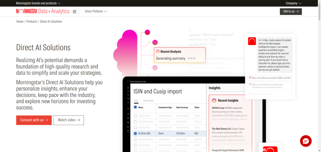 Morningstar Direct AI
