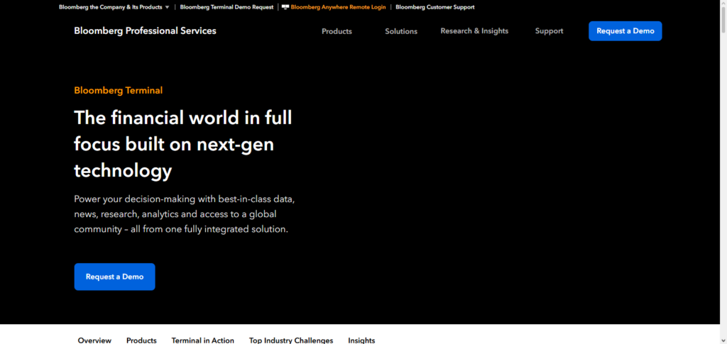 Bloomberg Terminal Backtesting Suite