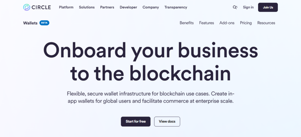 Circle (Embedded Wallets)