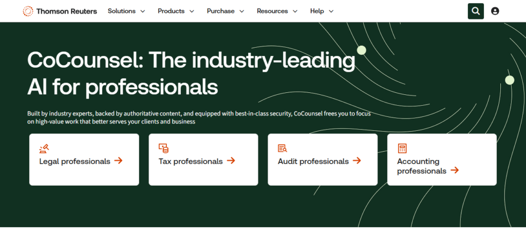 Thomson Reuters CoCounsel