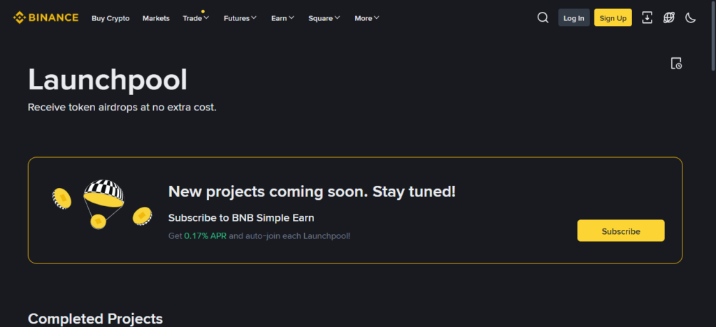 Binance Launchpad