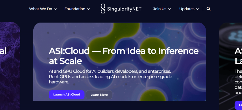 6. SingularityNET Agents