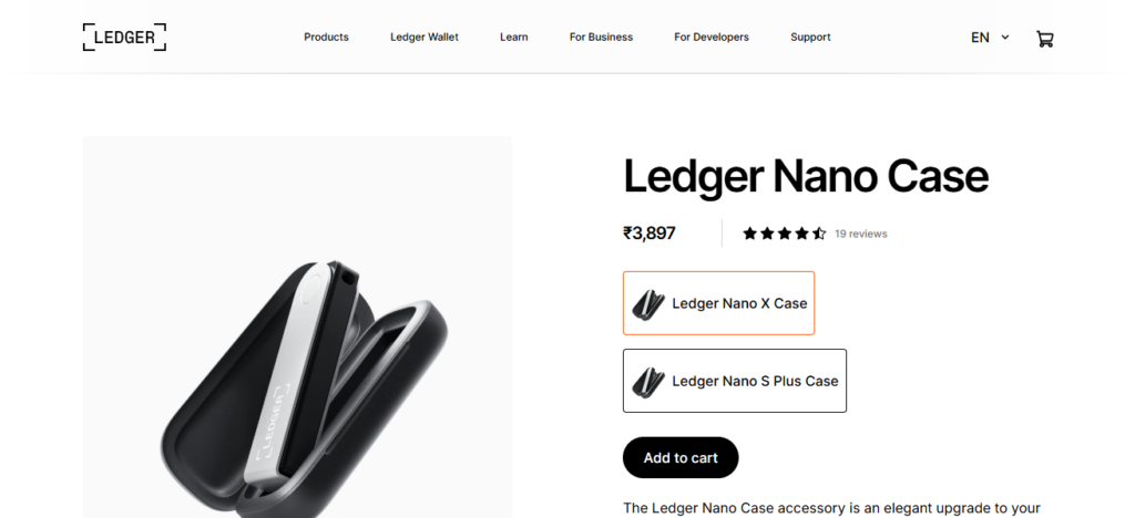 Ledger Nano X + Fireproof Storage