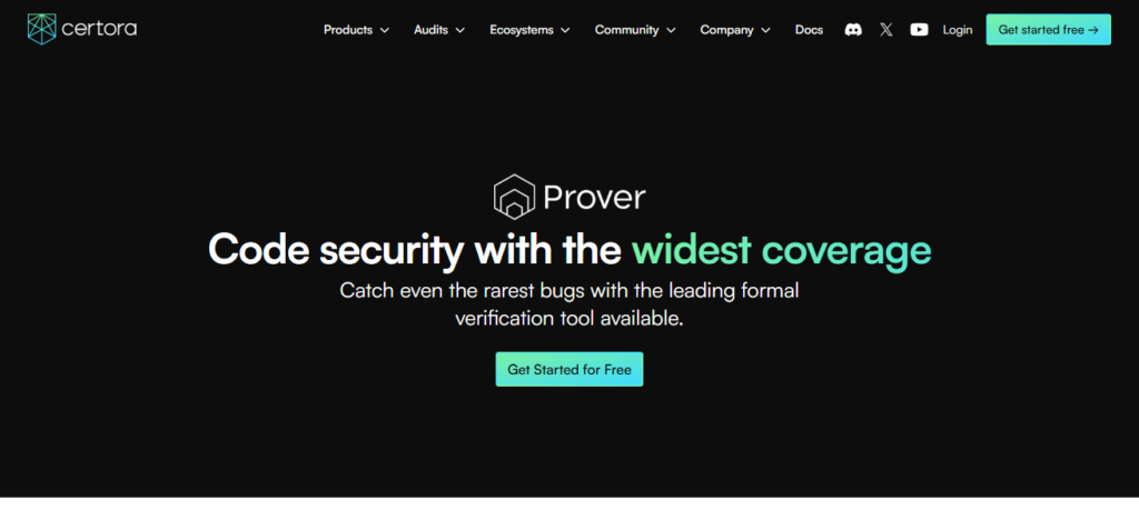 7. Certora Prover