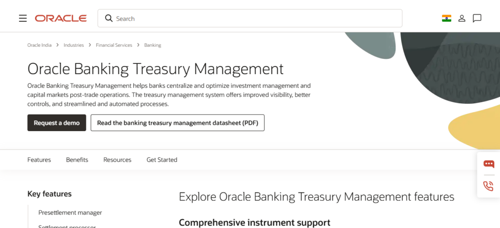Oracle Treasury Management