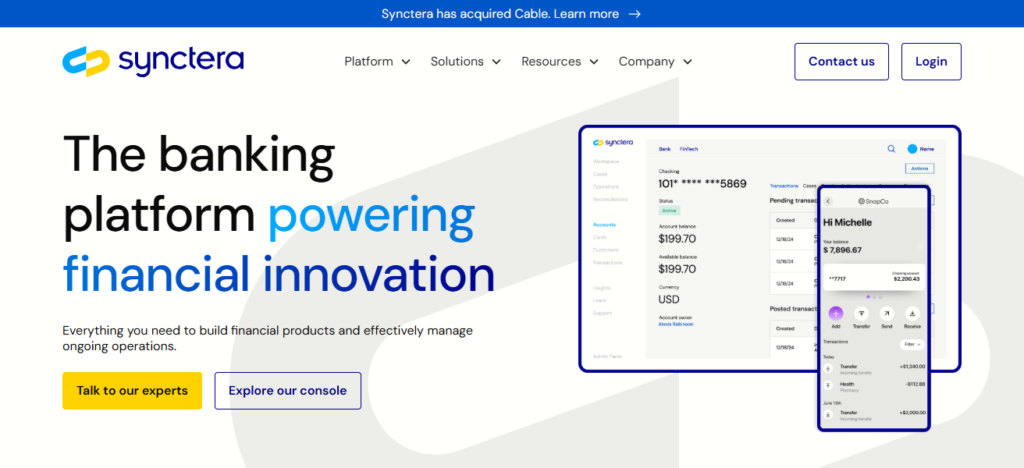 Synctera
