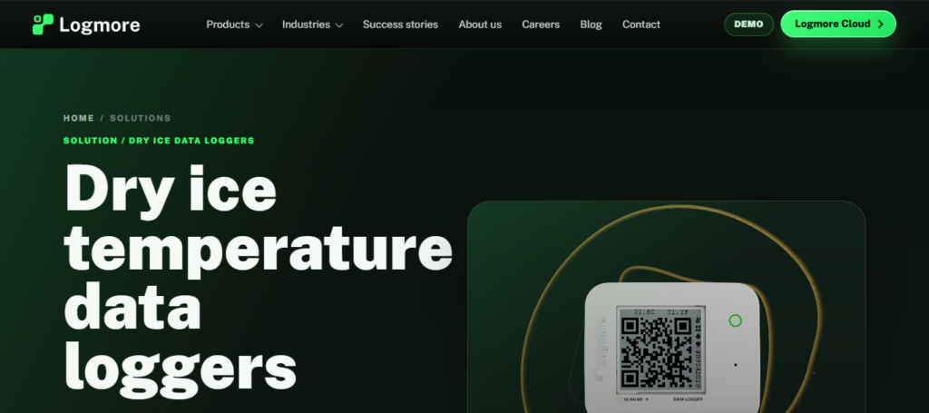 Logmore Dry Ice Logger