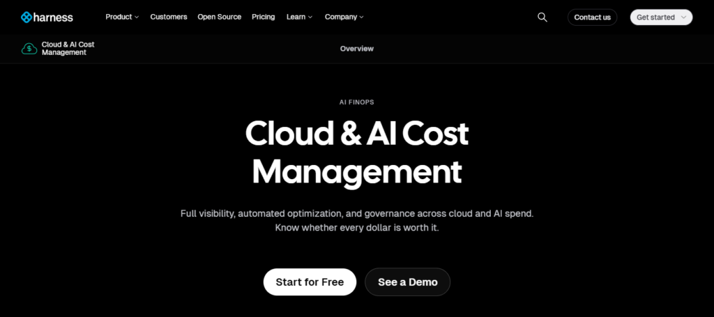 Harness Cloud Cost Management