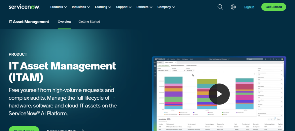 ServiceNow ITAM