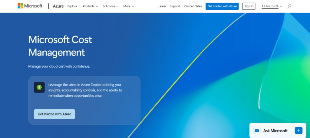 Microsoft Azure Cost Management