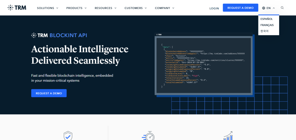 TRM Labs API