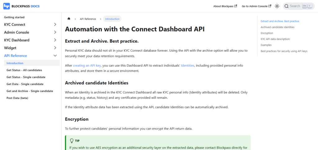 Blockpass API