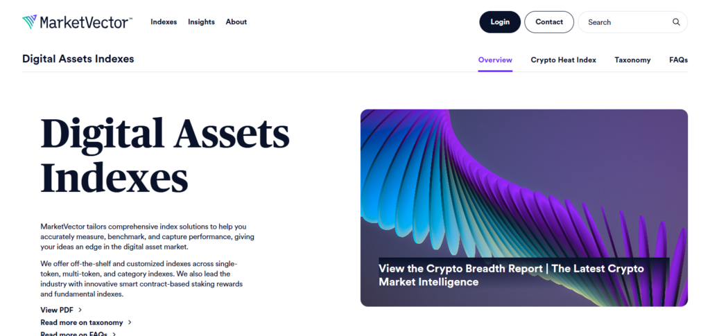 MVIS CryptoCompare Digital Asset Indexes