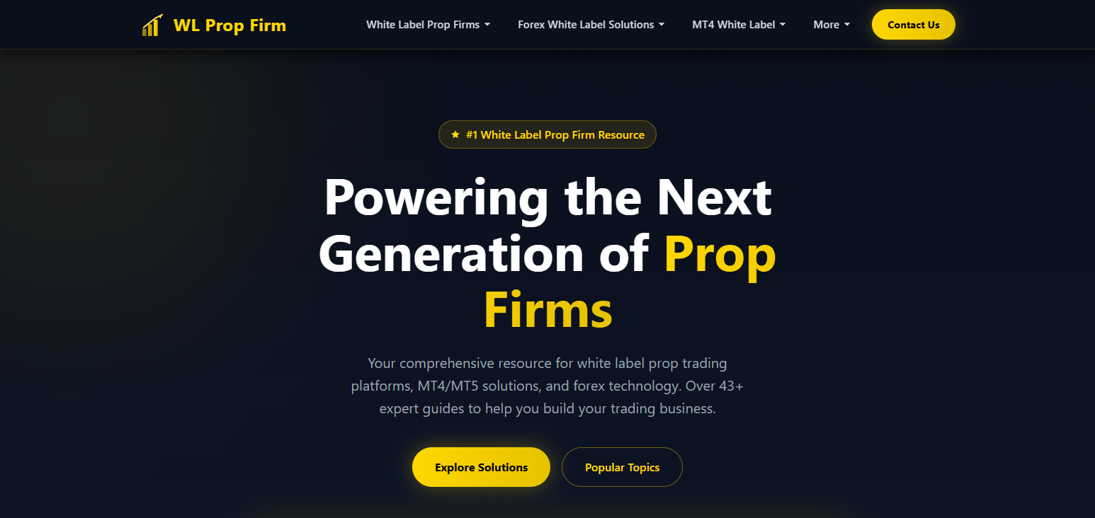 10 Best White-Label Prop Firm Providers for 2026