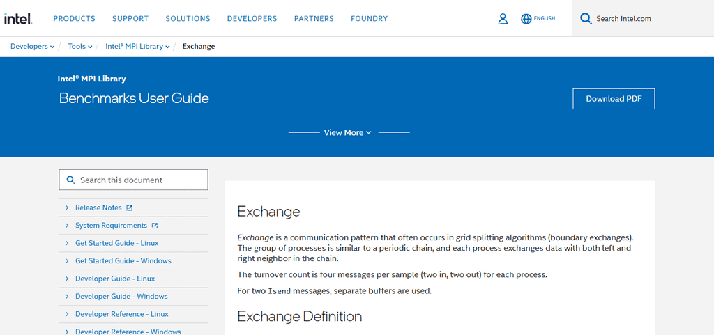 Intel Exchange
