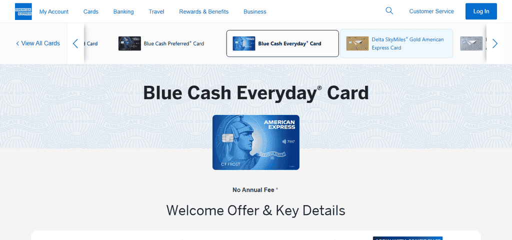 American Express Blue Cash Everyday® Card