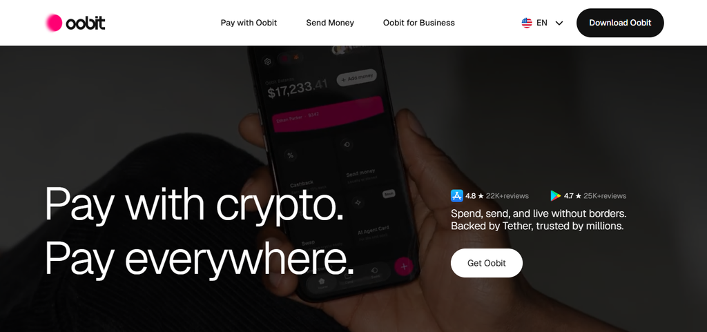 Oobit Tap-to-Pay Card